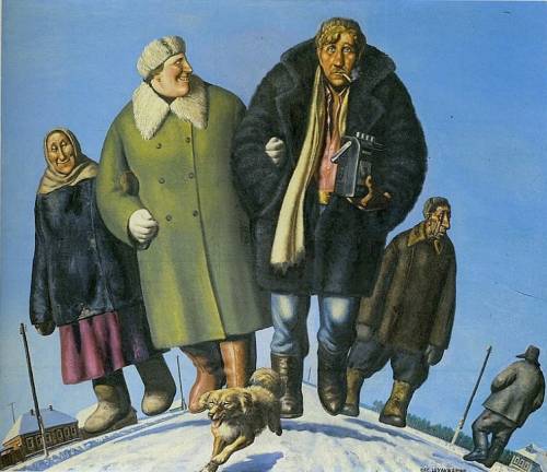 По проселочной дороге